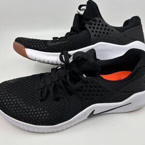 Nike Free TR V8 Training Shoes Mens Size 9 Black White AH9395 002
